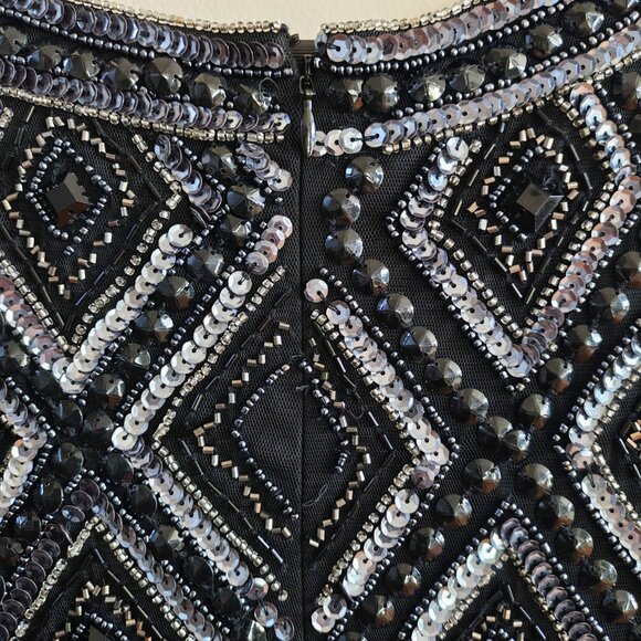 ADRIANNA PAPELL Sequin Cocktail Dress - Picture 5 of 13